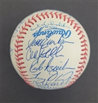 Minnesota Twins 1991 World Series Championship Team Signed Baseball w/ 33 Sigs Including Kirby Puckett Beckett LOA