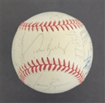 1992 Minnesota Twins Team Signed Baseball w/ Kirby Puckett Beckett LOA