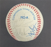 1992 Minnesota Twins Team Signed Baseball w/ Kirby Puckett Beckett LOA