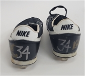 Kirby Puckett Game Used & Autographed Cleats w/ Beckett LOA