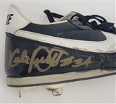 Kirby Puckett Game Used & Autographed Cleats w/ Beckett LOA