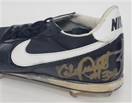 Kirby Puckett Game Used & Autographed Cleats w/ Beckett LOA