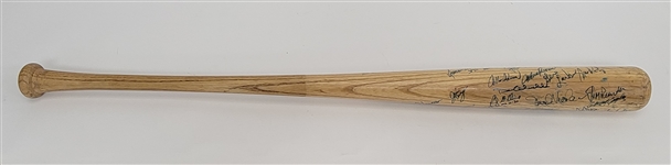 1989 Minnesota Twins Team Signed Gary Gaetti Game Used Bat w/ Kirby Puckett Beckett LOA