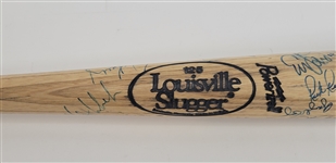 1989 Minnesota Twins Team Signed Gary Gaetti Game Used Bat w/ Kirby Puckett Beckett LOA