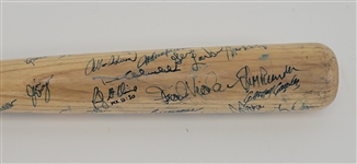 1989 Minnesota Twins Team Signed Gary Gaetti Game Used Bat w/ Kirby Puckett Beckett LOA