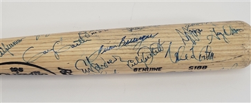 1989 Minnesota Twins Team Signed Gary Gaetti Game Used Bat w/ Kirby Puckett Beckett LOA