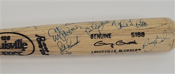 1989 Minnesota Twins Team Signed Gary Gaetti Game Used Bat w/ Kirby Puckett Beckett LOA