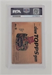 Jim Thome 2018 Topps Gypsy Queen #GQAJT Autographs Gum Back Limited Edition #10/25 PSA 10