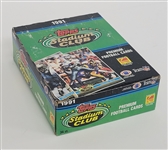 1991 Topps Stadium Club Unopened Wax Box *Favre Rookie Year*