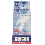 Johan Santana Autographed & Inscribed Metrodome Walkway Banner JSA