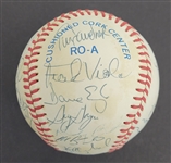 1985 Minnesota Twins Team Signed Baseball w/ Puckett & Viola Beckett LOA