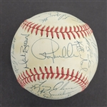 1985 Minnesota Twins Team Signed Baseball w/ Puckett & Viola Beckett LOA
