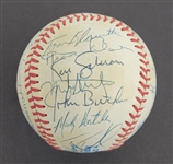 1985 Minnesota Twins Team Signed Baseball w/ Puckett & Viola Beckett LOA