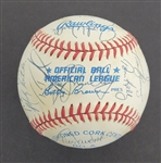 1985 Minnesota Twins Team Signed Baseball w/ Puckett & Viola Beckett LOA