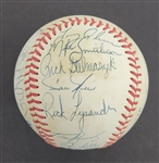 1985 Minnesota Twins Team Signed Baseball w/ Puckett & Viola Beckett LOA