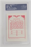 Willie Mays Framed Original Doug West 1984 Sports Design Pro Painting & Autographed Identical Card PSA 8