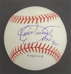 Kirby Puckett Autographed & HOF Inscribed OAL Baseball LE #878/2304 Beckett