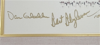 Bert Blyleven 1987 World Series Champions “Minnesota Twins Memories” Signed Canvas by Jaeger LE #28/87 w/Blyleven Signed Letter of Provenance