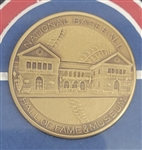 Bert Blyleven 2011 Hall of Fame Induction Coin and Photo from Highland Mint w/Blyleven Signed Letter of Provenance 
