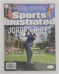 Jordan Spieth Autographed 2015 Sports Illustrated Magazine w/ JSA LOA
