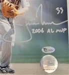 Justin Morneau Collection w/ 4 Bobbleheads & 2 Autographed 8x10 Photos