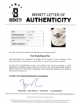 Tom Brady Autographed FedEx Orange Bowl Hat Worn by Brady w/ Beckett LOA & Letter of Provenance