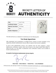 Tom Brady Autographed Book w/ Beckett LOA & Letter of Provenance