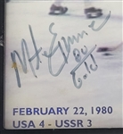 Mike Eruzione Autographed & Framed 8x10 Photo