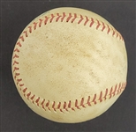 Bert Blyleven 1,000th Career Inning Pitched 800th Strikeout Complete Game Shutout Final Out Used Stat Baseball 1973 Twins vs Royals w/Blyleven Signed Letter of Provenance