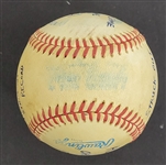 Bert Blyleven 3,000th Strikeout Actual Game Used Baseball August 1, 1986 w/Blyleven Signed Letter of Provenance