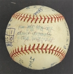 Bert Blyleven 100th Major League Victory 1st Win as a Ranger Complete Game Shutout Used Final Out Stat Baseball w/Blyleven Signed Letter of Provenance