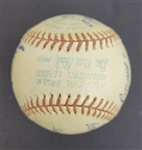 Bert Blyleven 17th Win Final of 1974 Season Complete Game Shutout Minnesota Twins Game Used Final Out Stat Baseball w/Blyleven Signed Letter of Provenance