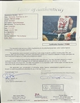Michael Jordan Autographed & Framed The Sporting News Magazine w/ JSA LOA