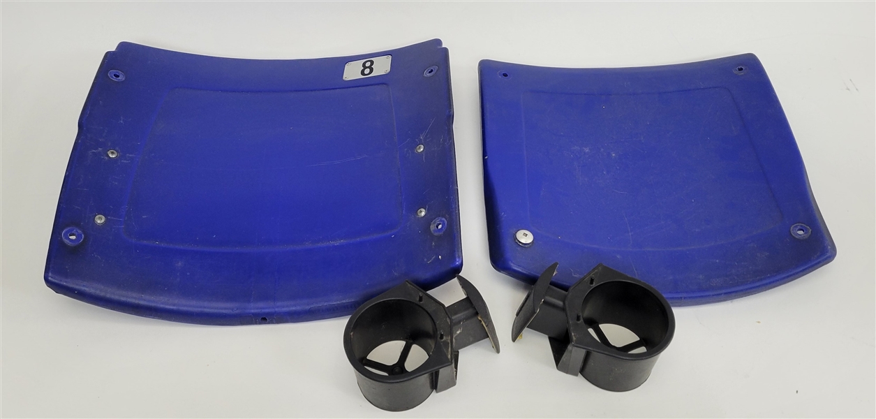 Authentic Metrodome Seat Back & Bottom w/ 2 Cupholders