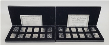 1988 & 1989 Topps Gallery Of Champions Official Baseball Collections