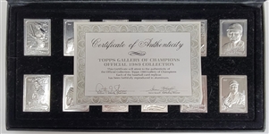 1988 & 1989 Topps Gallery Of Champions Official Baseball Collections