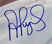 Albert Pujols Autographed 11x14 Topps Living Set Lithograph LE #79/88 Beckett