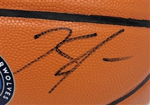 2016-17 Minnesota Timberwolves Team Signed Basketball w/ Towns Beckett LOA