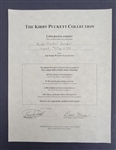 Kirby Puckett Autographed Field of Dreams Puckett Collection Baseball LE #313/2304