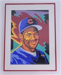 Sammy Sosa Autographed Original Dick Perez Artwork Used For Diamond Kings Card Set PSA/DNA
