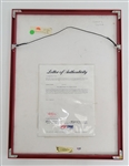 Sammy Sosa Autographed Original Dick Perez Artwork Used For Diamond Kings Card Set PSA/DNA