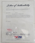 Sammy Sosa Autographed Original Dick Perez Artwork Used For Diamond Kings Card Set PSA/DNA