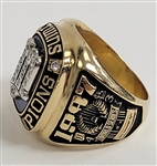 Frank Viola 1987 Minnesota Twins World Series 10K Gold & Diamond Ring