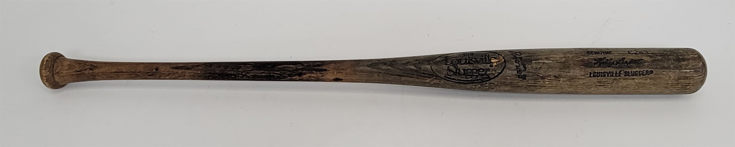 Kirby Puckett 1986-88 Minnesota Twins Game Used Bat w/ Bert Blyleven Letter of Provenance