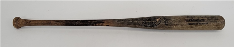 Kirby Puckett 1986-88 Minnesota Twins Game Used Bat w/ Bert Blyleven Letter of Provenance