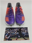 Aaron Judge 2019 Game Used Dual Autographed & Inscribed Cleats MLB & Fanatics