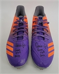 Aaron Judge 2019 Game Used Dual Autographed & Inscribed Cleats MLB & Fanatics