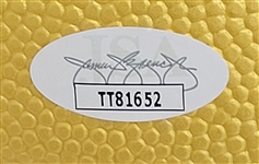 Steph Curry Autographed Spalding Gold NBA Game Basketball JSA