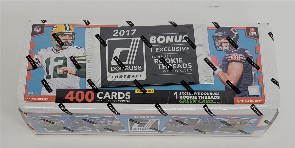 Factory Sealed 2017 Panini Donruss Football Complete Set *Mahomes Rookie*