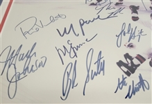 1980 USA Hockey Miracle Team Signed & Framed 16x20 Photo